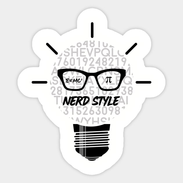 Nerd Style Sticker by bar2